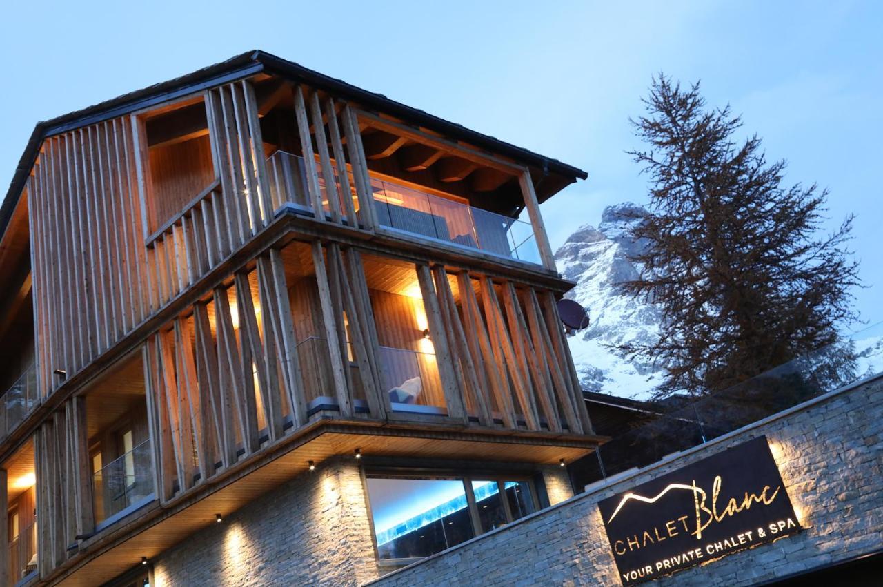 Chalet Blanc Cervinia Bed & Breakfast Бройл-Червиня Екстериор снимка
